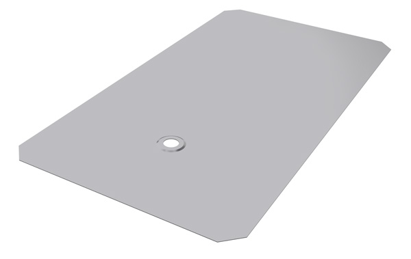 Schieferersatzplatte 200 x 370 mm